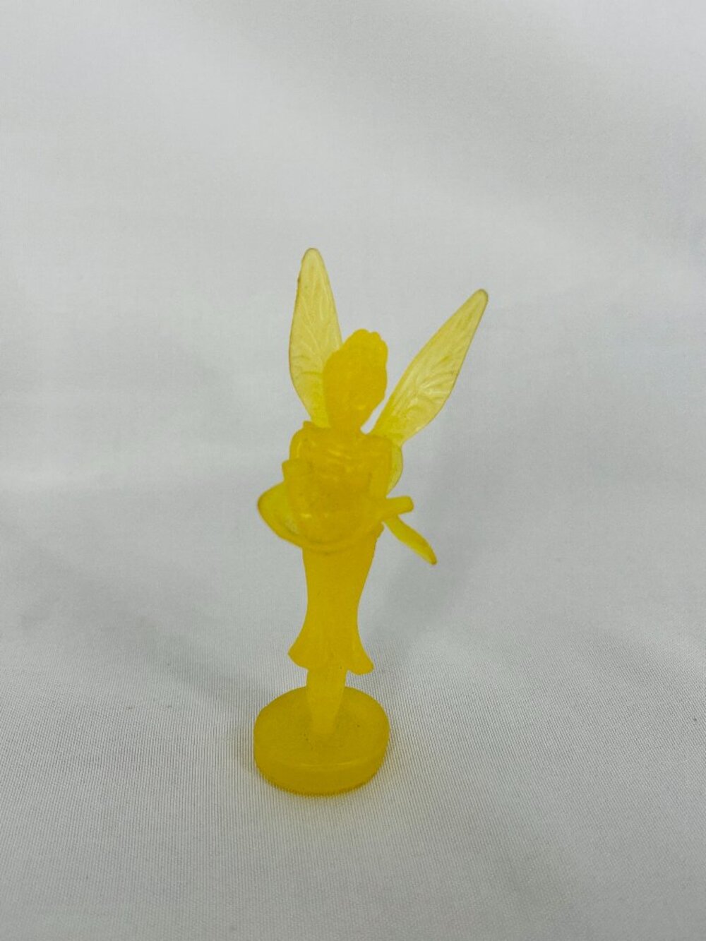 Disney Vintage Tinkerbell Transparent Figurine Miniature Collectible